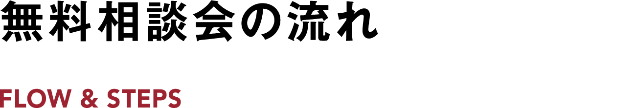 無料相談会の流れ