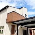 加茂市｜KAJIRAKU NATURAL case 22.  – えんぴつ状の土地と四つ窓の家｜完成見学会