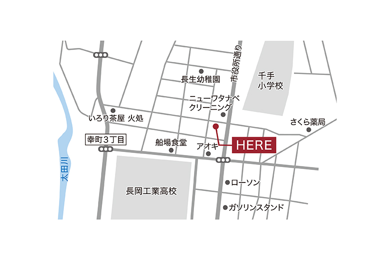 【建売／販売中】長岡市西千手モデルハウス｜吹抜けを中心に開放感のある住まい
