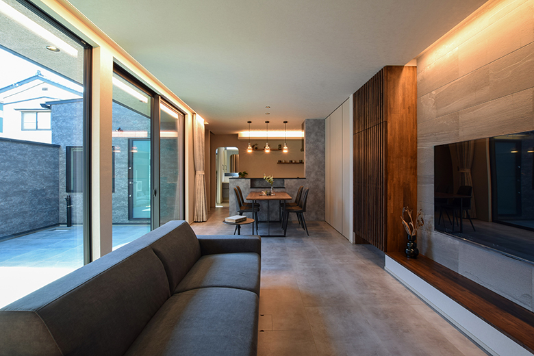 【12/14まで】長岡市江陽モデルハウス｜プライベートテラスでととのう、サウナができるヴィラのような家【予約制】