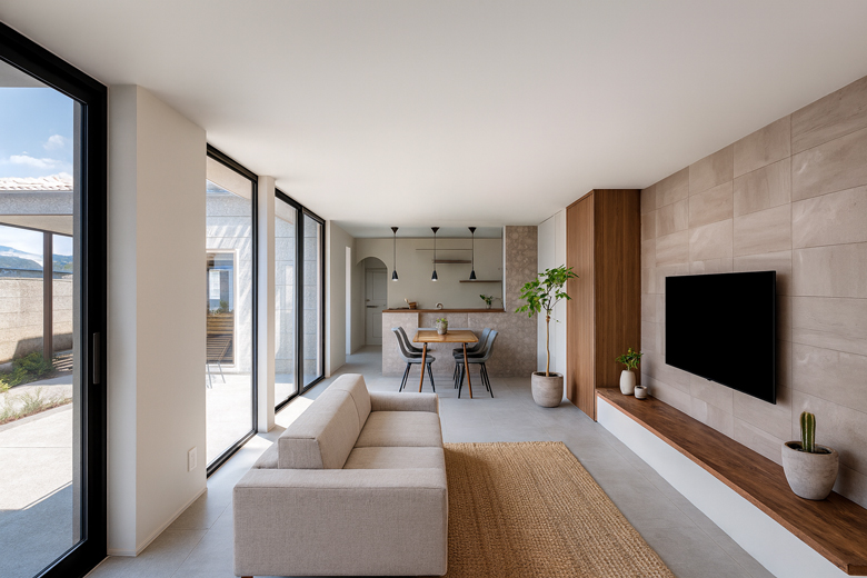 ■当日予約歓迎■≪グランドオープン≫長岡市江陽モデルハウス｜プライベートテラスでととのう、サウナができるヴィラのような家【完全予約制】