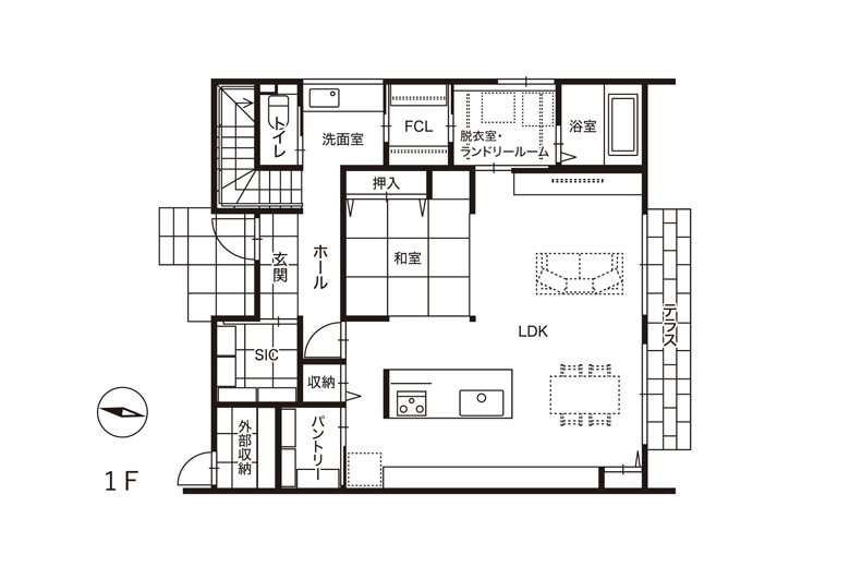 ■当日予約歓迎■新発田市｜広々LDK×和室の開放感　大開口の光あふれる住まい｜完成見学会【予約制】