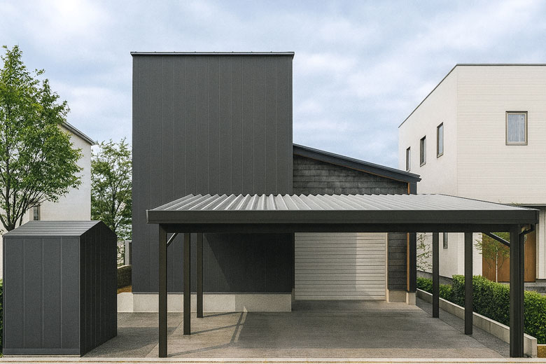 新潟市秋葉区｜愛車を眺めるインナーガレージのあるお家｜完成見学会【予約制】