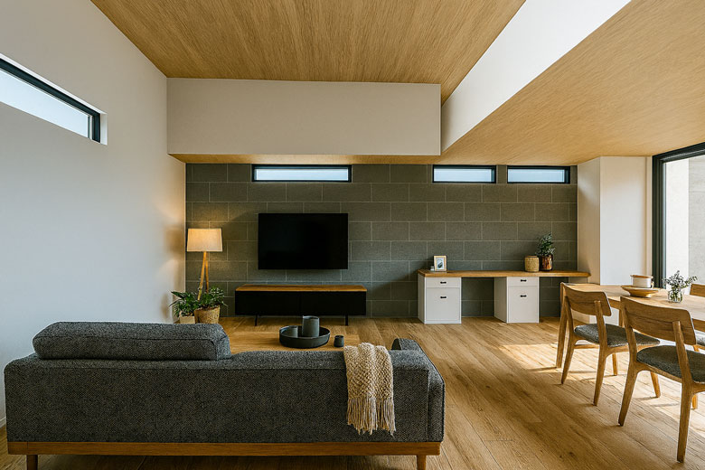 ≪グランドオープン≫阿賀野市姥ケ橋モデルハウス｜のどかさと楽しさが共存する、リズムに富んだダブルテラスのある暮らし【予約制】