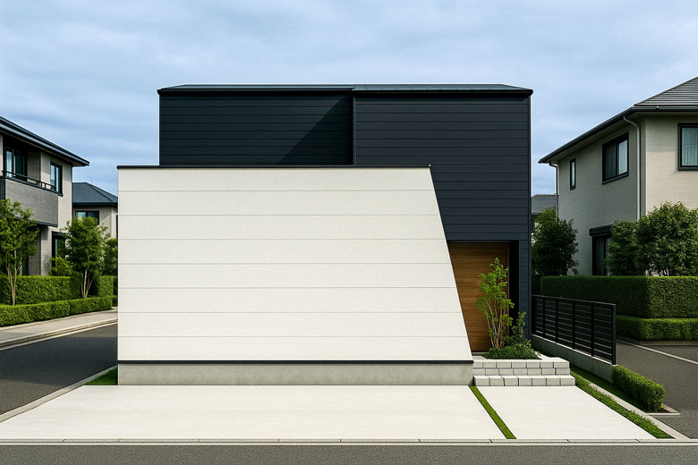 ■当日予約歓迎■燕市｜前庭と斜め壁がもてなす、アプローチのある住まい｜完成見学会【予約制】