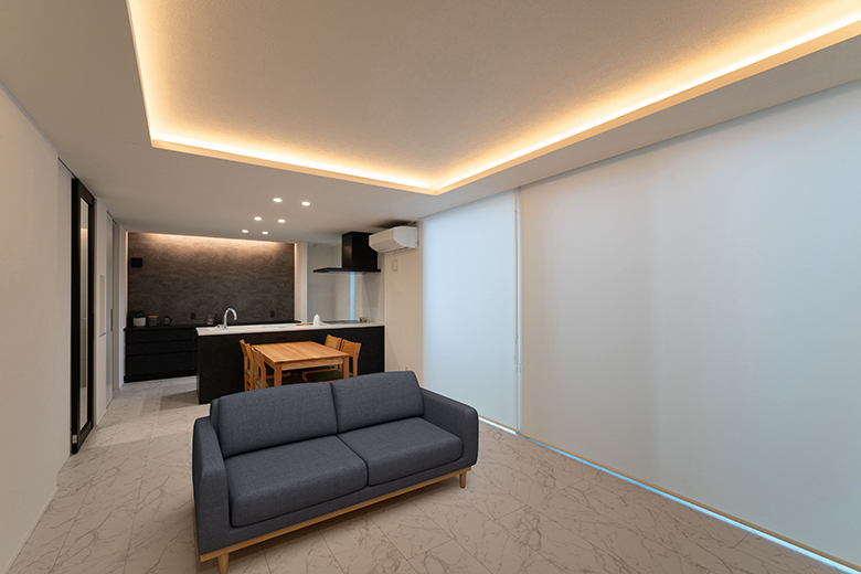 新発田市御幸町モデルハウス｜灯りが描くホテルライク空間【予約制】