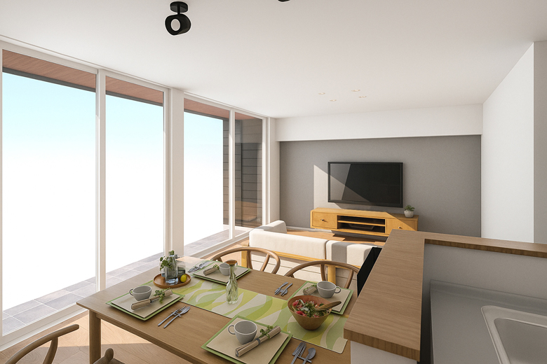 長岡市｜キッチンを中心に、家事ラク回遊動線と充実収納を備えた住まい｜完成見学会【予約制】