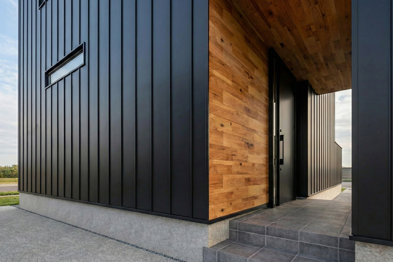 新潟市江南区｜1.5階の高天井とカーテンレスのLDKで、海外照明と家具が映える住まい｜完成見学会【予約制】