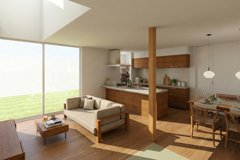 上越市｜シンプルで住みやすい、広い庭と回遊動線のある家｜完成見学会【予約制】