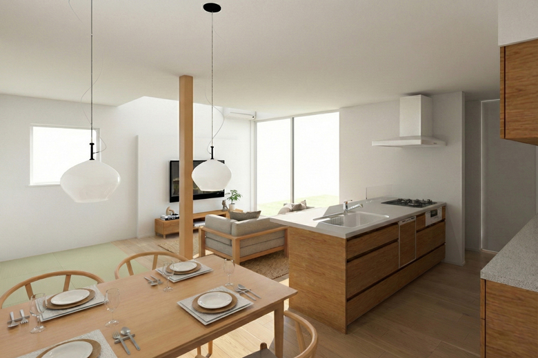 上越市｜シンプルで住みやすい、広い庭と回遊動線のある家｜完成見学会【予約制】