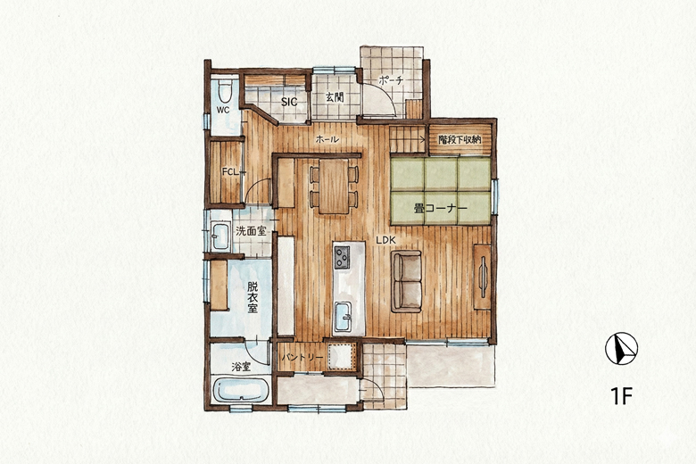 ■当日予約歓迎■上越市｜シンプルで住みやすい、広い庭と回遊動線のある家｜完成見学会【予約制】