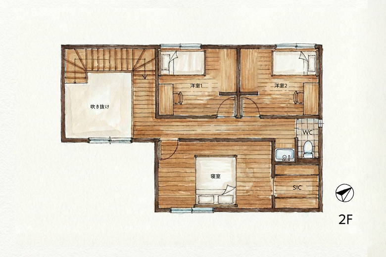 ■当日予約歓迎■燕市｜お酒と料理を愉しむ、開放的な吹き抜けリビングの家｜完成見学会【予約制】