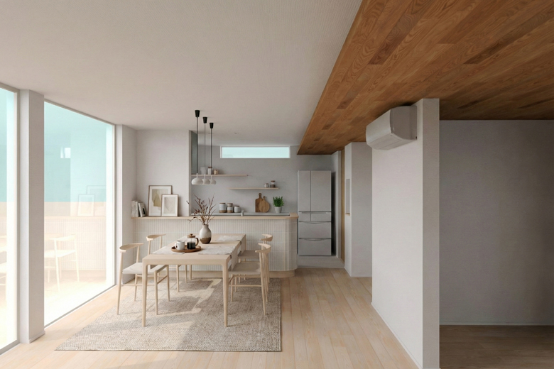 ≪オーナー様の住まい見学会≫見附市｜無垢材のぬくもりと、吹き抜け玄関が迎える住まい【予約制】