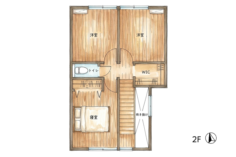 【4/4～公開】長岡市稲保モデルハウス｜中庭を囲むL字プランで、アウトドアを楽しむ暮らし【予約制】