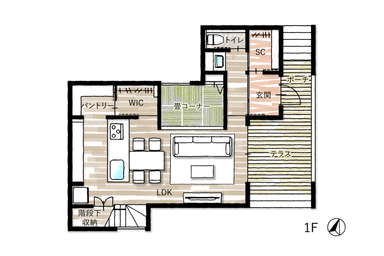 新潟市西区坂井みちまち