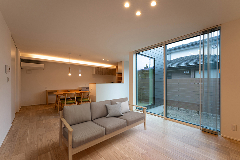 新発田市｜平屋のように暮らす、中庭と回遊動線のあるナチュラルレジデンス｜モデルハウス見学会【予約制】